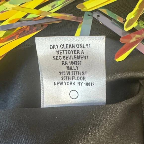 Milly Multicolor Matchstick Sequin Pencil Skirt Size 2 (estimated) - Picture 10 of 13